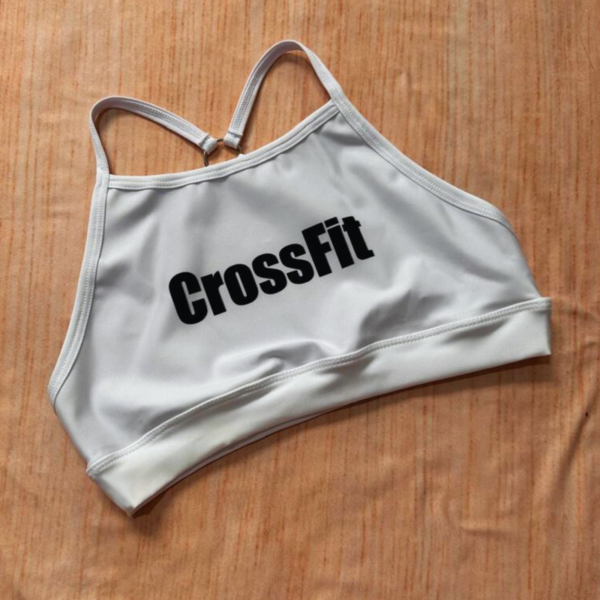 Top tiras blanco crossfit