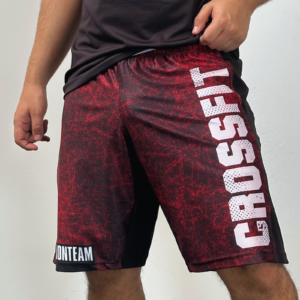 Pantaloneta Chispiado Roja Cross