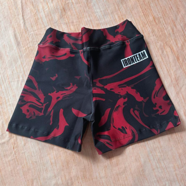 Short Veteado rojo