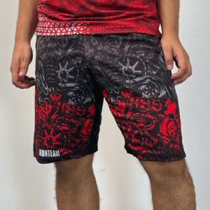 Pantaloneta Motor Rojo
