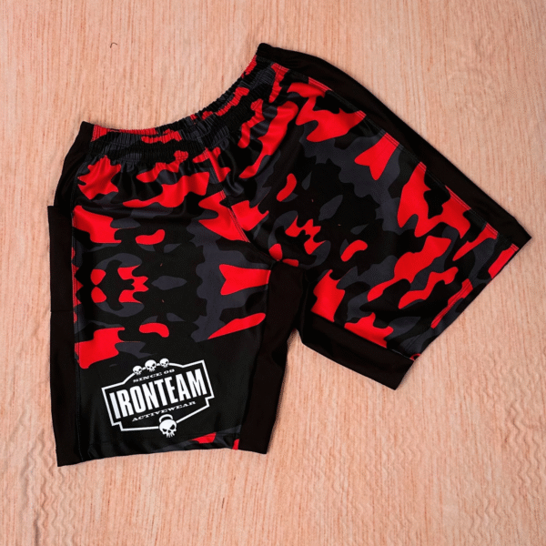 Pantaloneta Militar Roja