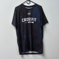 Camiseta Chispiada azul