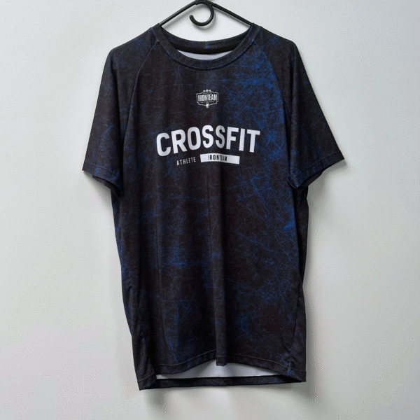 Camiseta Chispiada azul