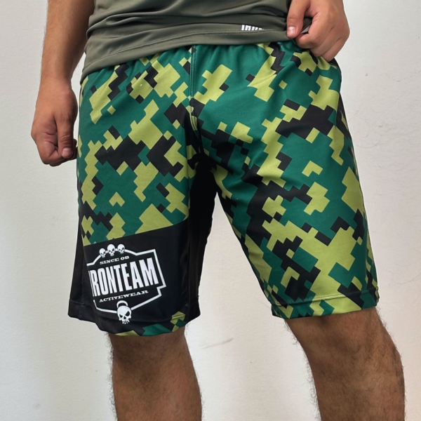 Pantaloneta Militar Verde