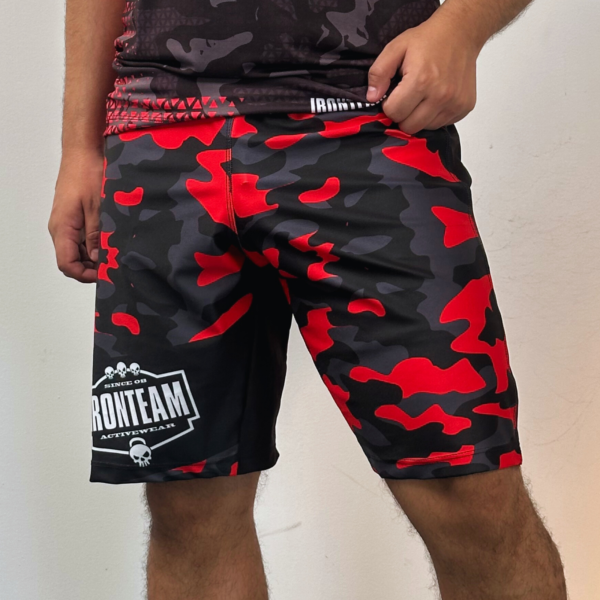 Pantaloneta Militar Roja