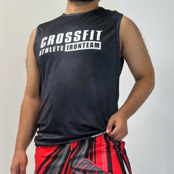 Esqueleto crossfit negro tie