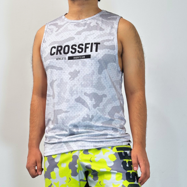 Esqueleto crossfit militar gris