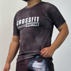 Camiseta crossfit negro tie