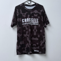Camiseta Crossfit militar negro