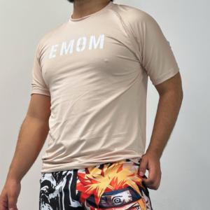 Camiseta Beige Emom
