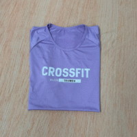 3(3) Camiseta Lila Crossfit