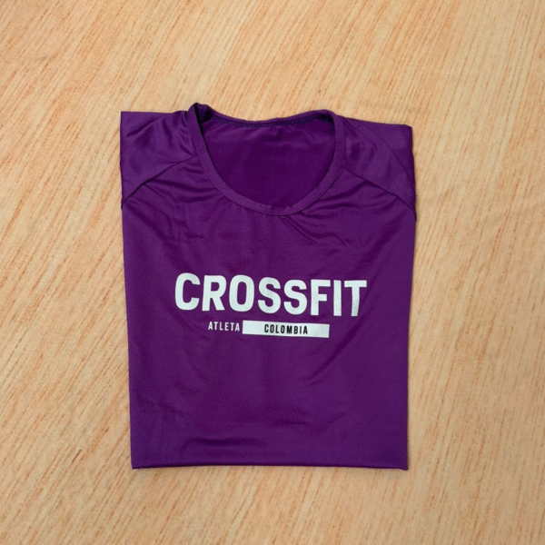 Camiseta Violeta Crossfit