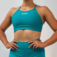 Short zombie - top tiras menta
