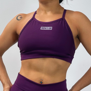 Top tiras Violeta