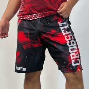 Pantaloneta Pinceladas Rojas