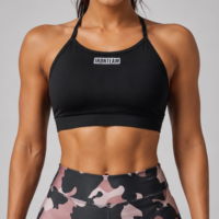 Top tiras negro