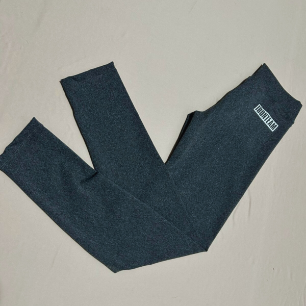 Leggins gris jaspeado