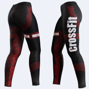 Leggins chispiado rojo