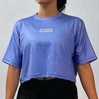 Oversize corto azul oso