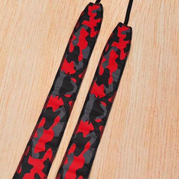 17 Muñequeras militar roja