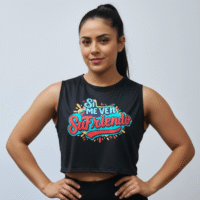 croptop negro si me ven sufrir