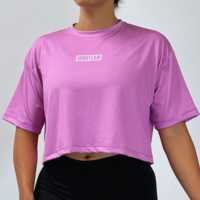 Oversize corto rosado unicornio