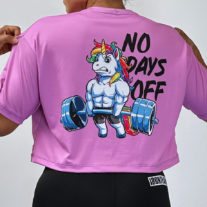 Oversize corto rosado unicornio