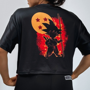 Oversize corto negro Goku