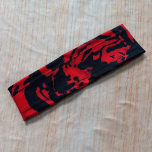 Balaca veteado rojo
