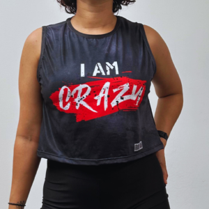 croptop negro tie crazy