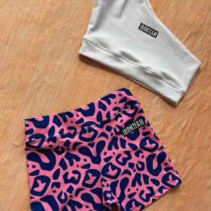 Short jaguar - top claer blanco