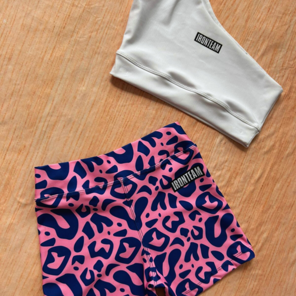 Short jaguar - top claer blanco