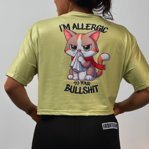 Oversize corto lima allergic