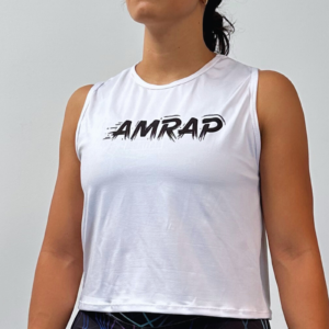 croptop blanco Amrap