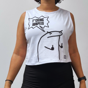 croptop blanco funk