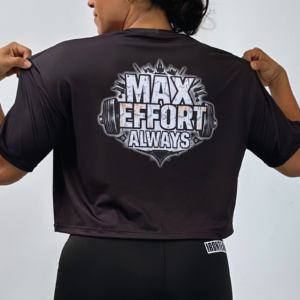 Oversize corto negro Max