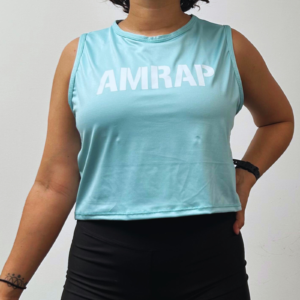 croptop menta Amrap