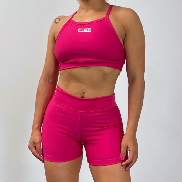 Short fucsia - top tiras fucsia