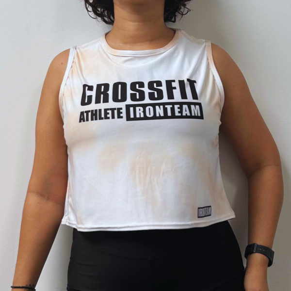 croptop crema tie crossfit