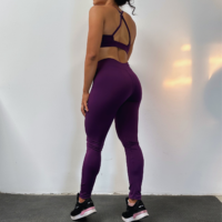 Leggins Violeta - top tiras violeta