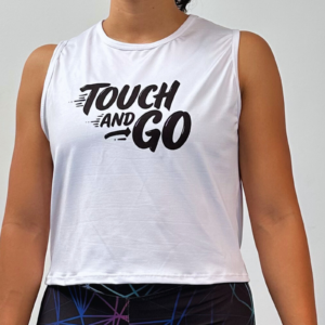 croptop blanco touch and go