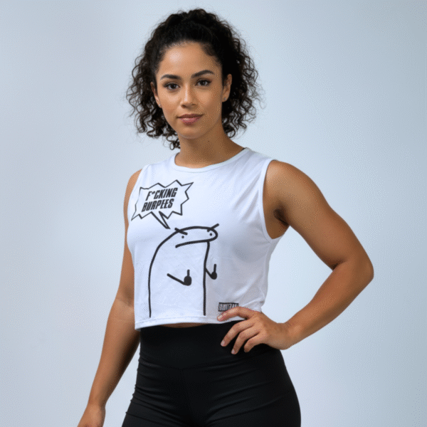 croptop blanco funk