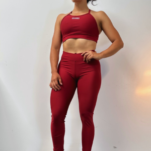 Leggins vino - top tiras vino