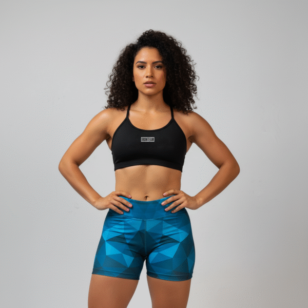 Short esmeralda- Top brook negro