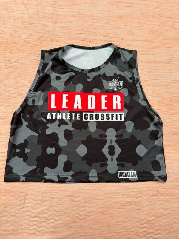 croptop leader militar negro
