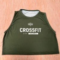 croptop oliva crossfit