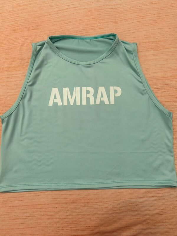 croptop menta Amrap