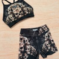 Short skull - top tiras Skull
