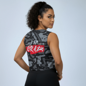 croptop militar crazy