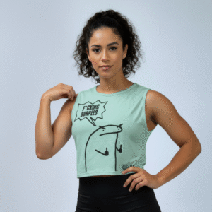 croptop azul funk burpee